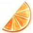 Μαγνητάκι πορτοκάλι ζωγραφιστό