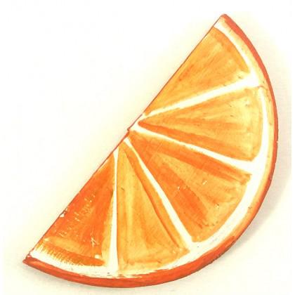 Μαγνητάκι πορτοκάλι ζωγραφιστό