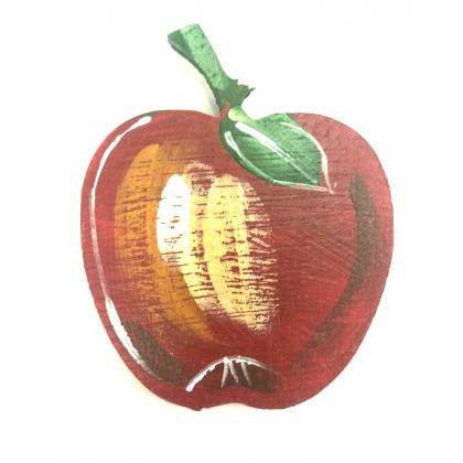 Μαγνητάκι μήλο ζωγραφιστό