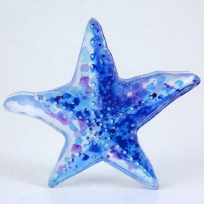 Ακρυλικό αστερίας μπλε μοβ