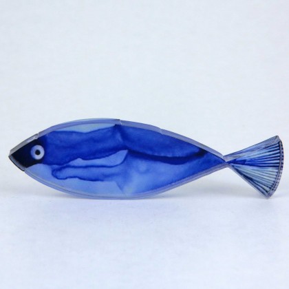 Ακρυλικό ψάρι μπλε